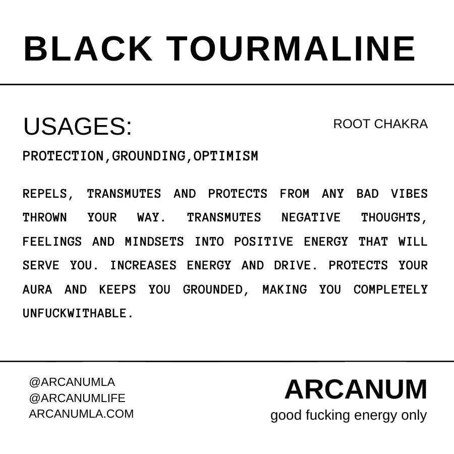 BLACK TOURMALINE