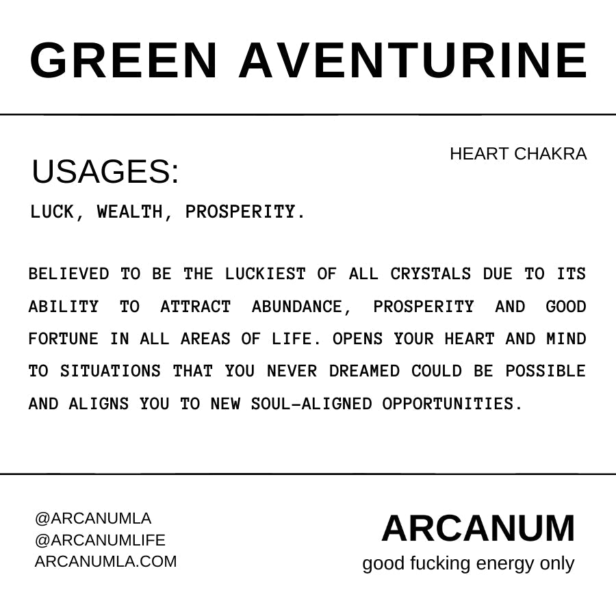 GREEN AVENTURINE