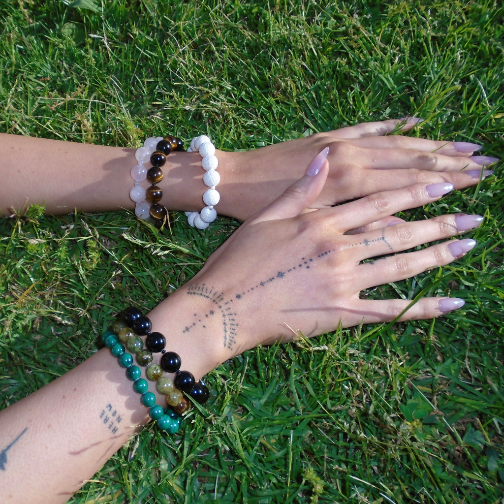 Clasp Bracelet - Malachite - Arcanum LA