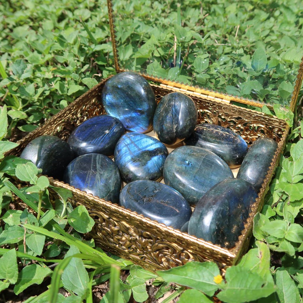 Labradorite Palm Stone - Arcanum LA