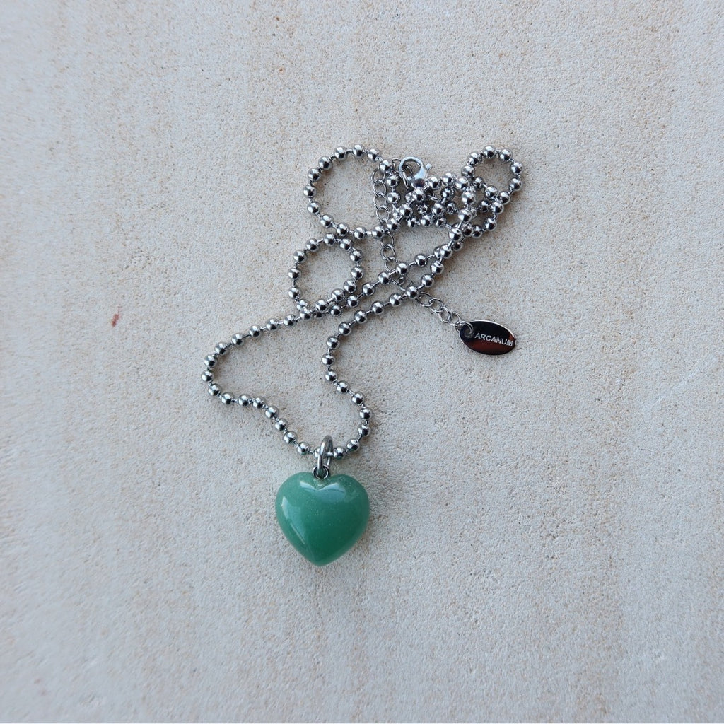 MINI PUNK CHAIN - GREEN AVENTURINE - Arcanum LA