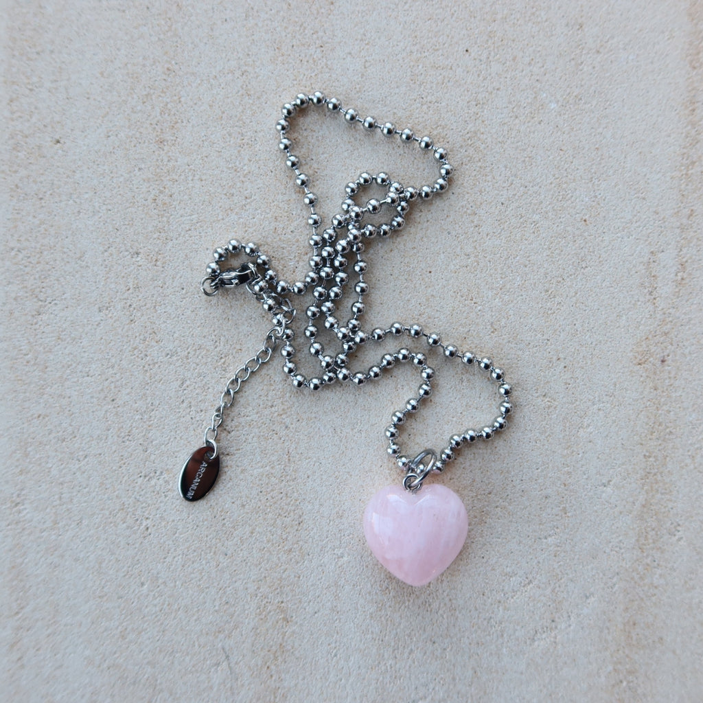 MINI PUNK CHAIN - ROSE QUARTZ - Arcanum LA