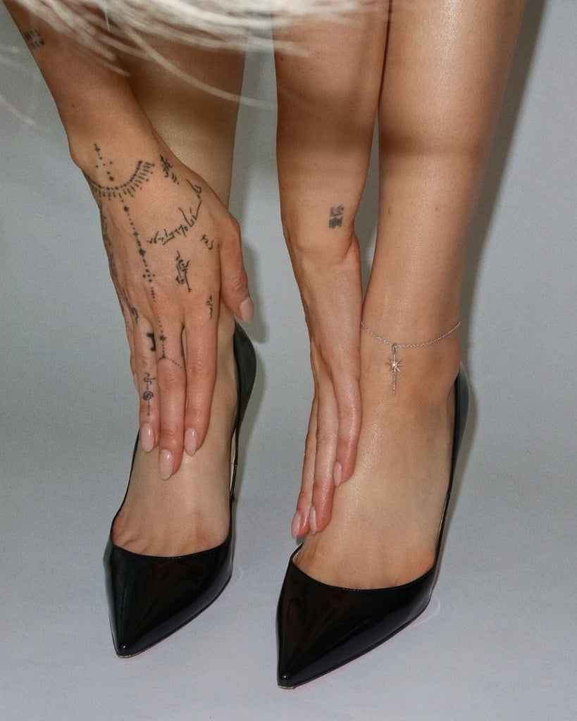 8STAR ANKLET - OPAL