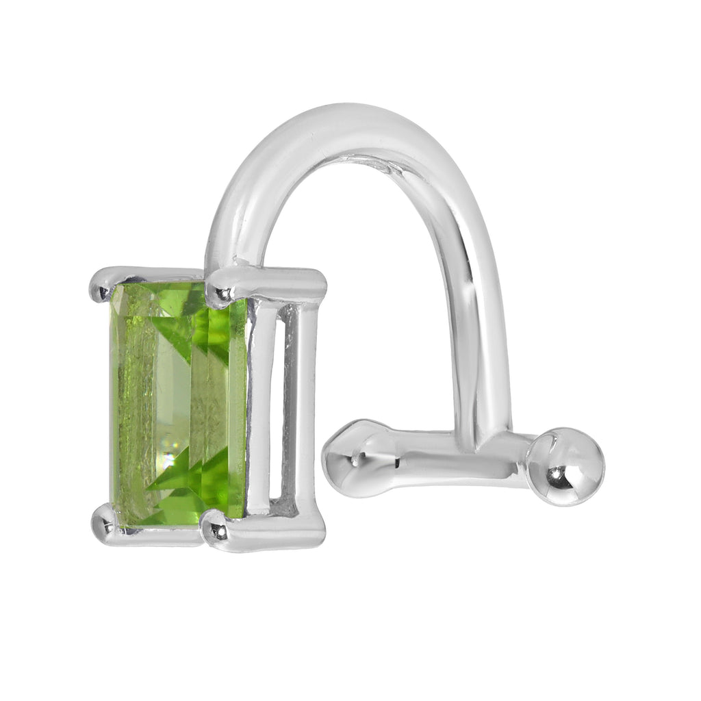 DECO Lip Ring - Peridot - Arcanum LA