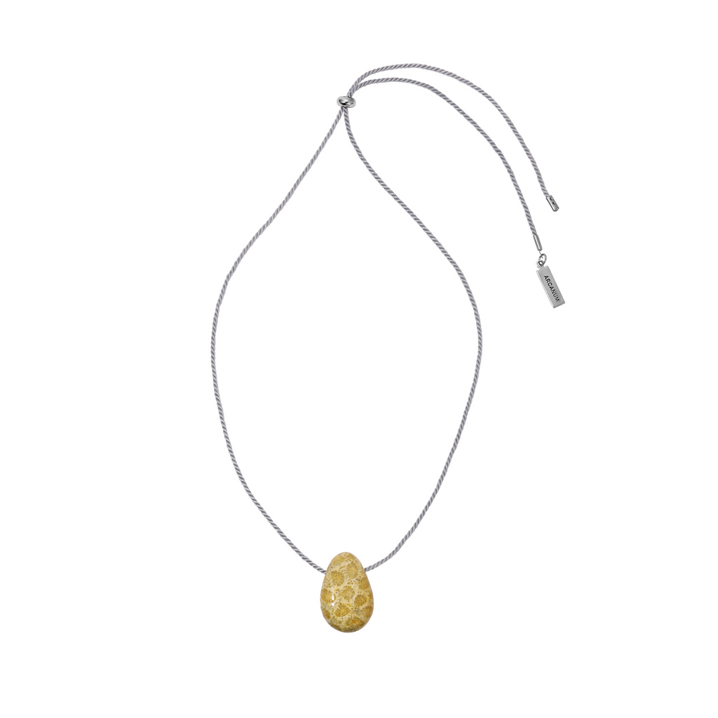 Bind Necklace - Chrysanthemum Agate - Arcanum LA