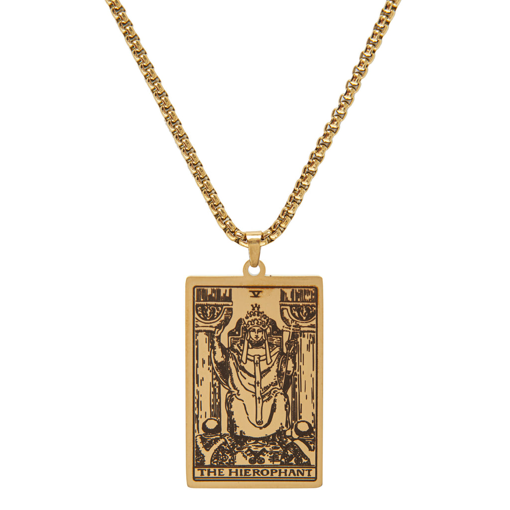 Tarot Card Necklace - Arcanum LA