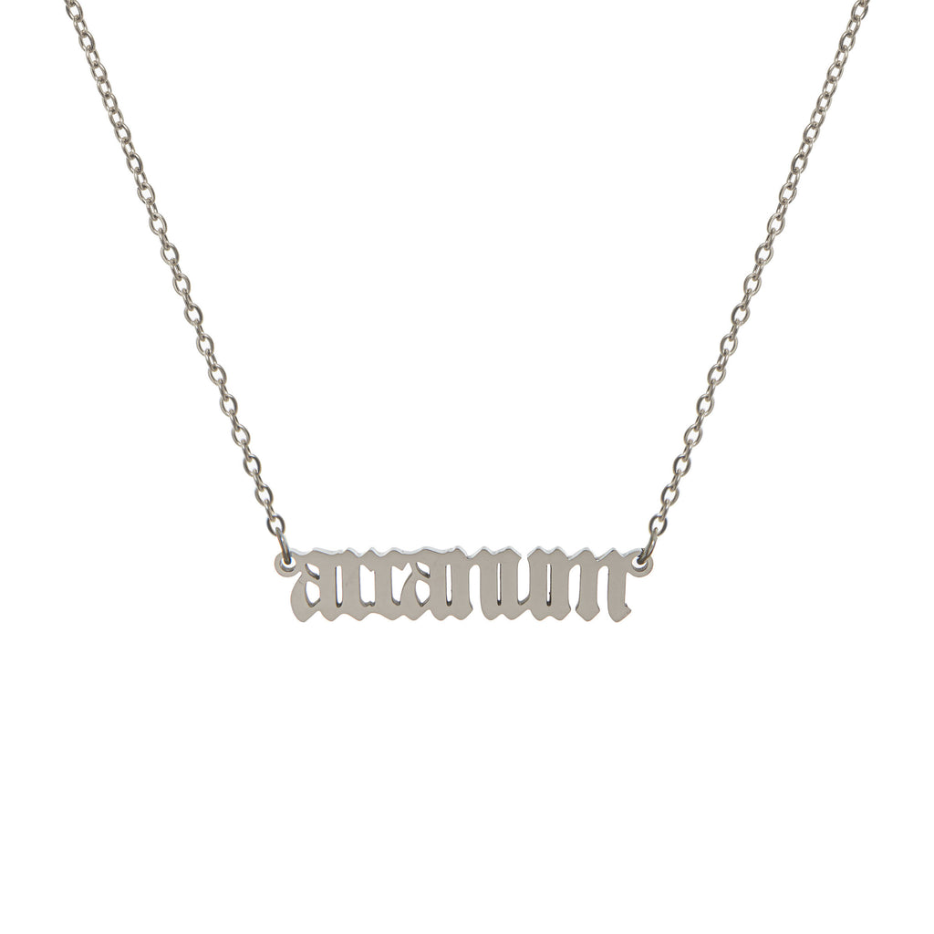 Nameplate Necklace - Arcanum - Arcanum LA