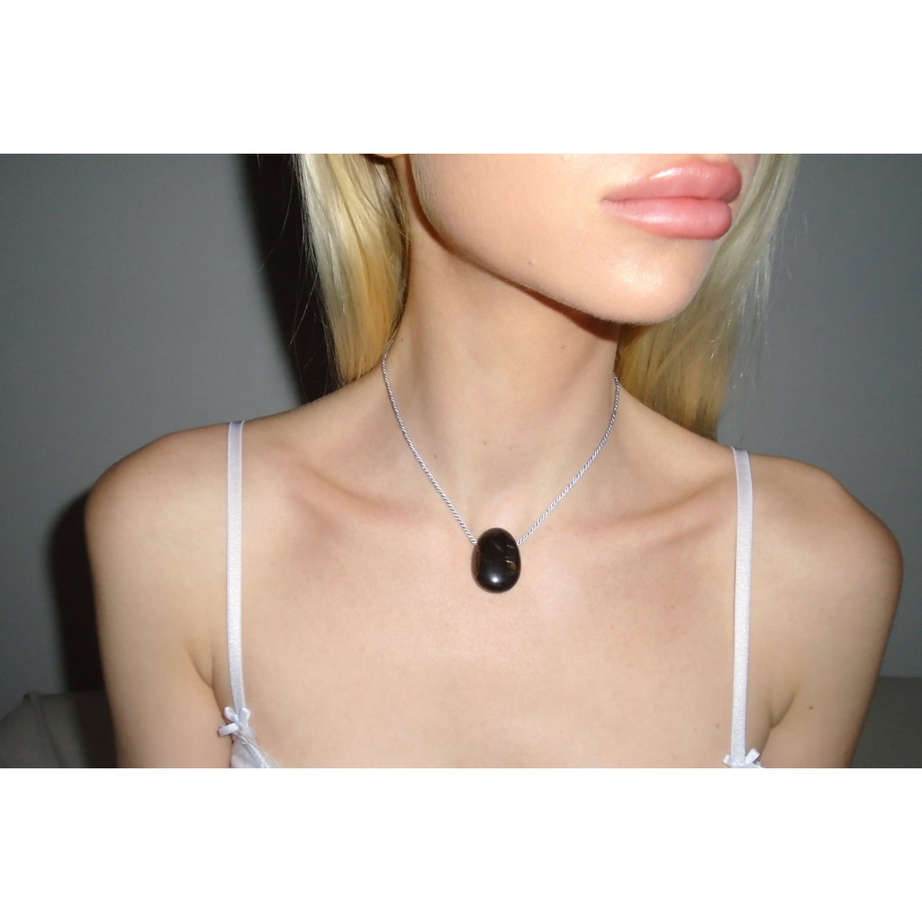Bind Necklace - Blue Tigers Eye - Arcanum LA