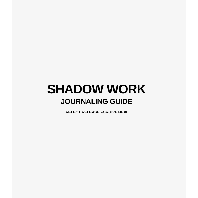 Shadow Work Journaling Guide - Arcanum LA