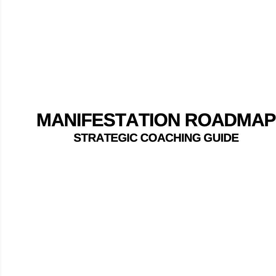 Manifestation Roadmap Coaching Guide - Arcanum LA